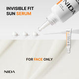 NIDA Invisible Fit Sun Duo (Serum & Cream) (Korean Formula, SPF50+, PA++++) (Global)