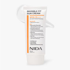 NIDA Invisible Fit Sun Cream (Korean Formula, SPF50+, PA++++) (Global Version)