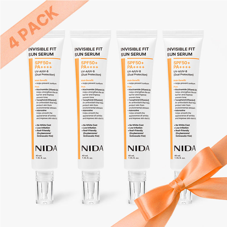 NIDA Invisible Fit Sun Serum (Korean Formula, SPF50+, PA++++) (Global Version)