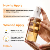 NIDA Perfect Clear™ Oil-to-Foam Double Cleanser