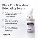 NIDA White Black Exfoliating Serum Duo Bundle