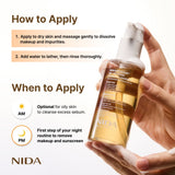 Limpiador doble de aceite a espuma NIDA Perfect Clear™