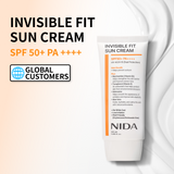 NIDA Invisible Fit Sun Cream for Face & Body (Global)