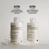 Coffret de soins capillaires et capillaires NIDA Ultimate (shampoing et après-shampoing)