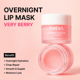 Coffret Soin Lèvres Ultime NIDA (Sérum Lèvres + Masque Lèvres)